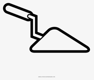 Trowel Coloring Page, HD Png Download, Transparent PNG
