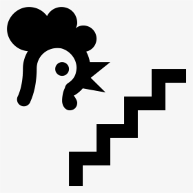 Chicken Ladder Icon - Stairs Symbol Transparent Background, HD Png Download, Transparent PNG