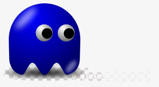 Pacman Ghost Blue Clipart Ms Pac-man The New Adventures - Bambu Runcing, HD Png Download, Transparent PNG