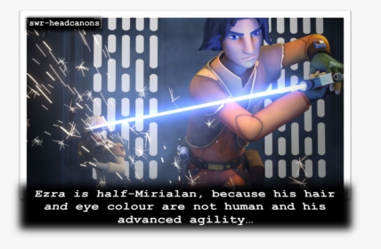 Ezra Is Half Mirialan, Because His Hair And Eye Colour - Ezra Bridger Star Wars Rebels Season 5 Episodes, HD Png Download, Transparent PNG