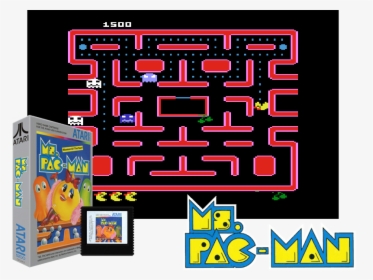 Pac-man [europe] - Ms Pac Man, HD Png Download, Transparent PNG