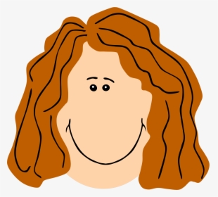 Faces Clipart Gingerbread - Women Brown Hair Clipart, HD Png Download, Transparent PNG