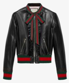 1499220342349 - Womens Gucci Leather Jacket, HD Png Download, Transparent PNG