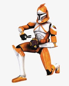 Clone Ordnance Specialist - Star Wars Orange Clone Trooper, HD Png Download, Transparent PNG