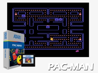 Pac-man - Pac Man Commodore 64, HD Png Download, Transparent PNG