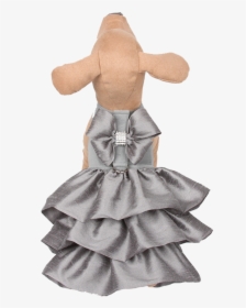 Madison Ruffle Silver Couture Dress - Cocktail Dress, HD Png Download, Transparent PNG