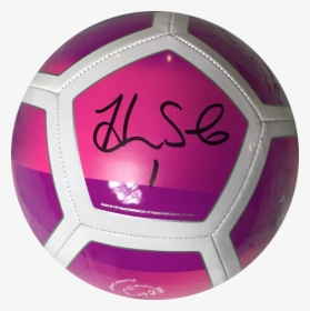 Hope Solo Autographed Full Size Usa Nike Pink Soccer - Soccer Ball, HD Png Download, Transparent PNG