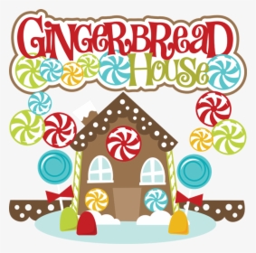 Ginger Bread Houses Clip Art � Cfxq - Gingerbread House Clipart Free, HD Png Download, Transparent PNG