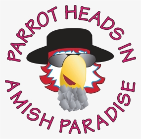 Transparent Amish Hat Png - Parrothead Logo, Png Download, Transparent PNG