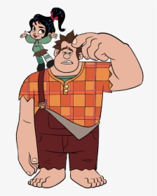 Ralph Breaks The Internet Ralph And Vanellope, HD Png Download, Transparent PNG