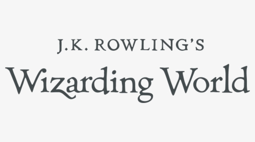 Jk Rowling's Wizarding World Logo, HD Png Download, Transparent PNG