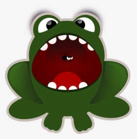 Clipart Wide Mouthed Frog, HD Png Download, Transparent PNG