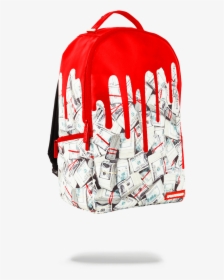 Red Money Drips Sprayground, HD Png Download, Transparent PNG