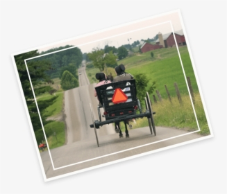 Amish Cart Photo - Carriage, HD Png Download, Transparent PNG