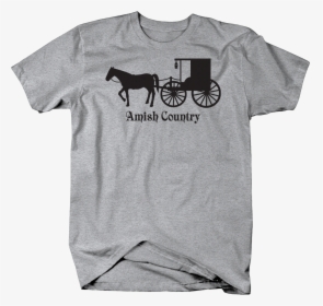 Horse Pulling Buggy Amish Country Custom Tshirt - Acura Nsx T Shirt, HD Png Download, Transparent PNG