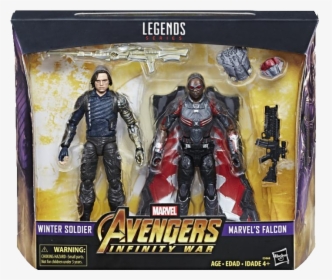 Marvel Legends Falcon And Winter Soldier, HD Png Download, Transparent PNG