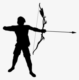 Archer, Arrow, Battle, Bow, Boy, Combat, Fighter, Male - Archery Clipart, HD Png Download, Transparent PNG