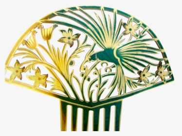 Large Art Deco Hair Comb Spanish Style With Figural, HD Png Download, Transparent PNG