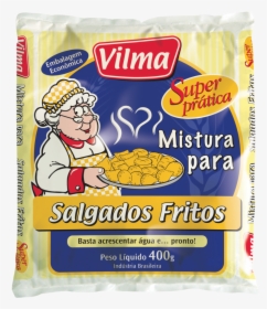 210223-salgados Fritos 400g Vilma Copy - Vilma Alimentos, HD Png Download, Transparent PNG