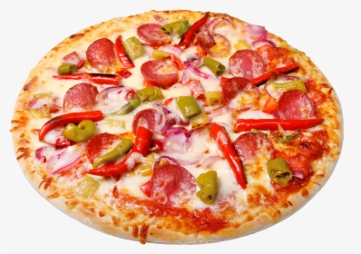 Pizza White Background Hd, HD Png Download, Transparent PNG