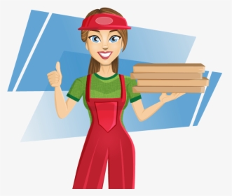 Collection Of Pizza - Girl Civil Engineer Clipart, HD Png Download, Transparent PNG