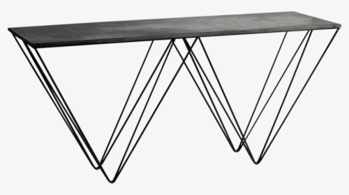 Stone Iron Console Table - Table, HD Png Download, Transparent PNG
