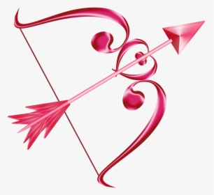 #cupid #bow #arrow #ninagarman #freetoedit - Pink Bow And Arrow Png, Transparent Png, Transparent PNG