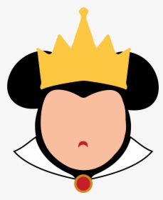 Mickey Mouse Minnie Mouse Evil Queen Snow White - Snow White Evil Queen Silhouette, HD Png Download, Transparent PNG