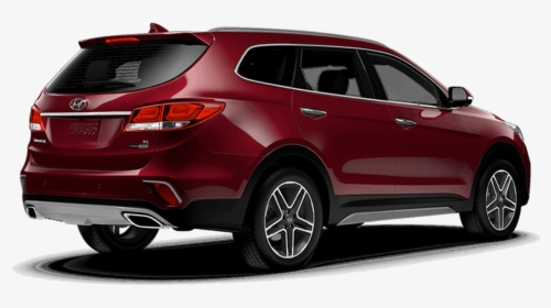 2018 Red Hyundai Santa Fe Xl - Compact Sport Utility Vehicle, HD Png Download, Transparent PNG