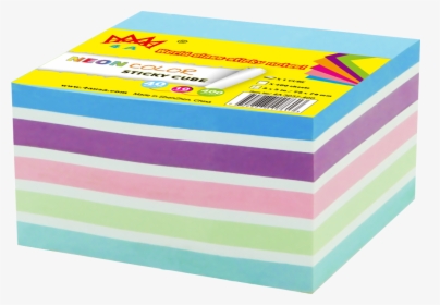 Transparent Colorful Sticky Notes Png - Box, Png Download, Transparent PNG