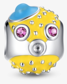 Puffer Fish Charm - Bead, HD Png Download, Transparent PNG