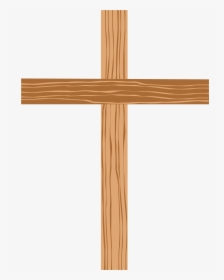 Download Christian Cross Png Hd - Wooden Cross Clipart, Transparent Png, Transparent PNG