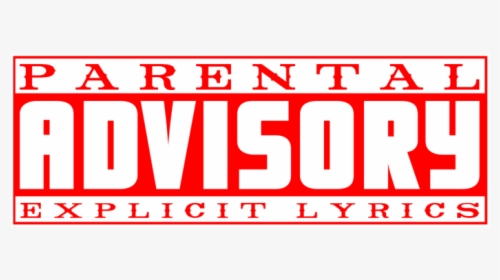 #parental #advisory #explicit #lyrics #red - Red Parental Advisory Logo Png, Transparent Png, Transparent PNG