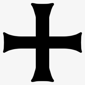 Crusade Cross - White Crusader Cross Png, Transparent Png, Transparent PNG