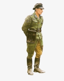 Ww2 German Officer In Italy, HD Png Download, Transparent PNG