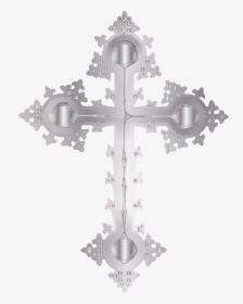 Symbol,religious Item,cross - Cross Clipart Cross No Background Silver, HD Png Download, Transparent PNG