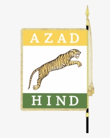 Azad Hind Fauj Flag, HD Png Download, Transparent PNG