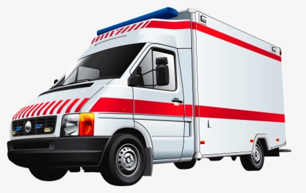 Ambulance Png - Ambulance With White Background, Transparent Png, Transparent PNG