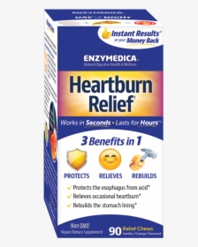 Heartburn Relief‡ - Enzymedica Heartburn Relief, HD Png Download, Transparent PNG