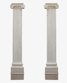 Columns Ionic Png Image French Antiques, Hand Carved, - Stone Pillar Transparent Background, Png Download, Transparent PNG