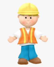Construction Man Clipart , Png Download - Construction Workers Clip Art, Transparent Png, Transparent PNG