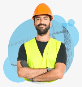 Worker Man - Construction Worker, HD Png Download, Transparent PNG