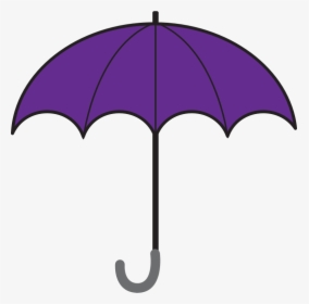 Purple Umbrella Clipart, HD Png Download, Transparent PNG