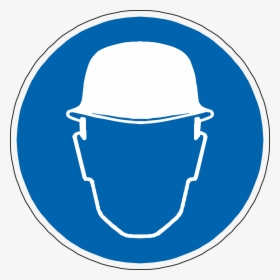 Head Protection Helmet Construction Free Picture - Wear Head Protection Sign, HD Png Download, Transparent PNG