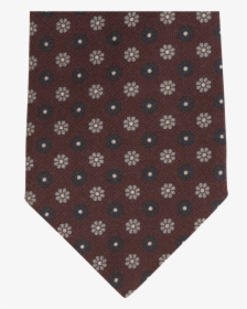 Burgundy Flower Printed Wool Tie   Title Burgundy Flower - Polka Dot, HD Png Download, Transparent PNG