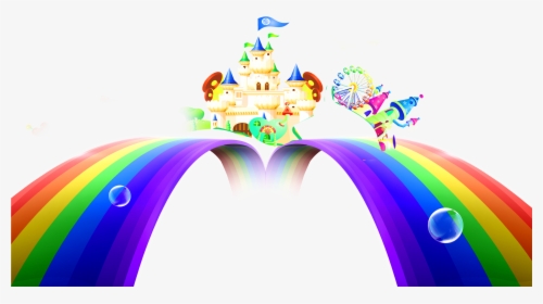 Rainbow Bridge Png - Rainbow Disney, Transparent Png, Transparent PNG