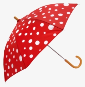 Clip Art Tubes Parapluies Polka Dots - Paraguas Rojo Con Lunares Blancos, HD Png Download, Transparent PNG