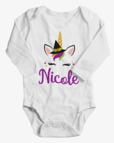 Unicorn Halloween Personalized - Sleeve, HD Png Download, Transparent PNG