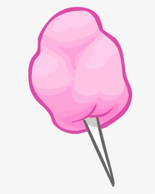 Cotton Candy Clipart 2 Png - Cartoon Pink Cotton Candy, Transparent Png, Transparent PNG