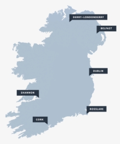 See Where This Drive Takes You - National Parks In Ireland Map, HD Png Download, Transparent PNG